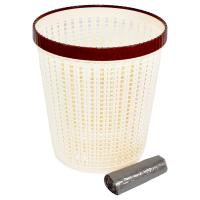 Корзина д/мусора Santa 10л шоколадный 05110 /10шт/Милих