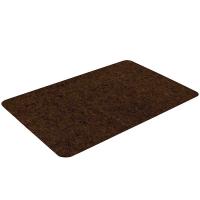 Коврик придверный 50*80см VORTEX "Slim" влаговп. ребристый подложка tpr коричневый 24387