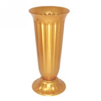 Вазон д/срезки Цветочный №2 4,5л золото 