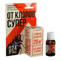 Абсолют ОТ КЛОПОВ СУПЕР 10мл флакон в коробке ОКПС10Ф