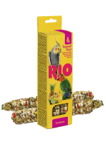 Лакомство для средних попугаев Палочки РИО Тропические фрукты 2шт 75гр