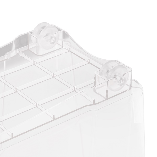 Контейнер д/хранения 10л прямоуг. на колесах М8681 /14шт/Альтерн