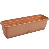 Балконный ящик 60см БРИЗ темно-бежевый 12л