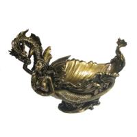 Чаша Дракон и русалка L33W16H21 713513/I079