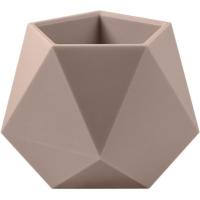 Кашпо Абремо 0,72л латте с прик. под. КШ-1752 /18шт/ПП