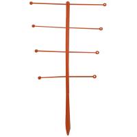 Набор поддержек для растений (20шт в наборе) терракот