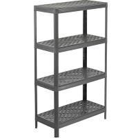 Полка 4 секции АРМАДА графитовый М2701 /3шт/М-пласт