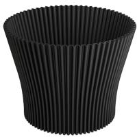 Кашпо Lotos Dlo 17*14,5см черный 072045 