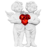 Два ангела с сердцем 6см (4шт) Р858-844К 