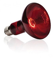 Лампа-термоизлучатель ИКЗК 220-250 R127 красная для цыплят,поросят(продаем ящиком15шт)/Калашниково