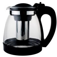 Чайник заварочный 2л Кувшин SY черный сито метал. AST-006-SY-20TBL