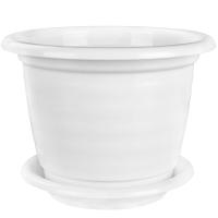 Кашпо Виола 10л белый/М1347