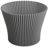 Кашпо Lotos Dlo 17*14,5см серый 072043 