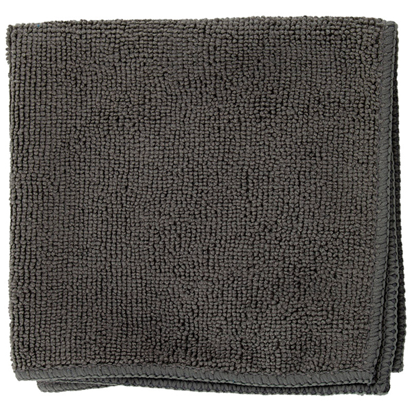 Салфетка д/уборки M-02 30*30см микрофибра графит 310283 /200шт/Рыжий Кот
