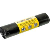 Мешки д/мусора 120л (10шт) ПВД Companion прочные 35мкм 70*105см /20шт/