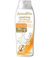 Шампунь Энимал Плей для кошек и собак дегтярный 250мл