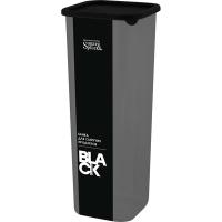 Емкость д/сыпуч. 1,9л Sugar&Spice квадрат. черный с гибкой крышкой SE1686 /8шт/ПР