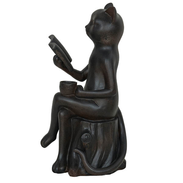 Кошка Анфиса (черный) L21W17H41 718071/D103