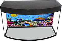 Аквариум Диорама с крышкой 70л