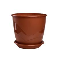 Цветочный горшок Венеция 5,5л терракотовый с поддоном