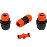 Полив Набор соединителей Жук 1/2 (Соединитель двойной,муфта,2 коннектора) 9422-00 /Цикл/