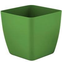 Кашпо Vienna 5л квадрат. оливковый IG6804 /16шт/ПР