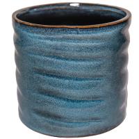 Кашпо Vintage d13; h13см синий 074672