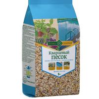 Песок кварцевый 5кг фракция 0,8-2мм Долина плодородия 