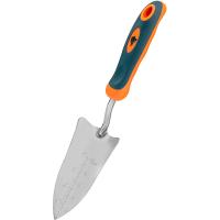 Совок садовый малый с мерной шкалой LE-02 сталь ручка термопласт. резина 104996 /40шт/ Leonord