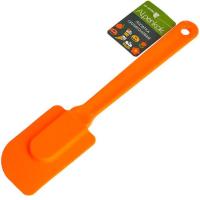 Лопатка кулинарная 24*5см силикон оранжевый AK-6078S /200шт/ Alpenkok 