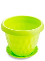 Кашпо "Розетта" 1,7л зеленый С126ЗЕЛ