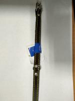 Ошейник кожа 17мм на фетре Н/У 38-40см/40502