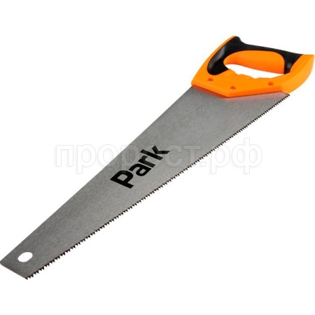 Ножовка по дереву 450мм с двухкомпонентной ручкой 104581 /60шт/ Park 