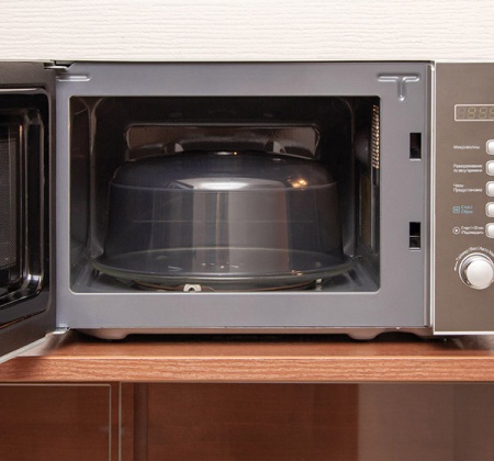 Крышка д/СВЧ D245 черный прозрачный М1415 /24шт/М-пласт