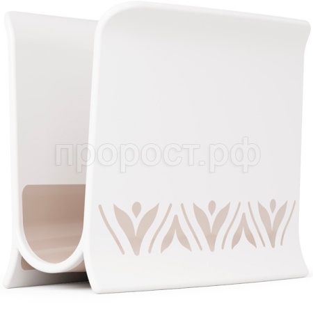 Салфетница Эстетика бело-бежевый М8740 /24шт/ Альтерн