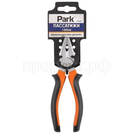 Пассатижи PSS6DK двухкомпонентные рукоятки/352009/PARK