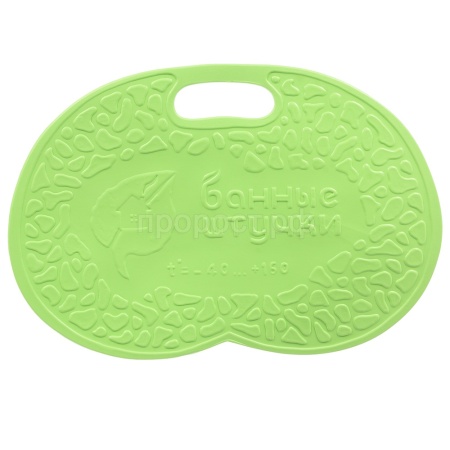 Коврик банный "Банные штучки" 42*29см с надписью