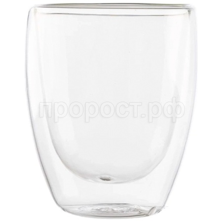 Термобокал 300мл ROMEO боросиликатное стекло с гранями 103488 /шт/Mallony