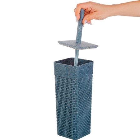 Комплект д/туалет. Plast Team Stone темный камень РТ1356 /16шт/ПТ