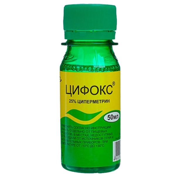 Цифокс 50мл от бытовых насекомых